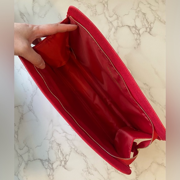 CAROLINA HERRERA FRAGRANCE ZIPPERED POUCH - Picture 6 of 12